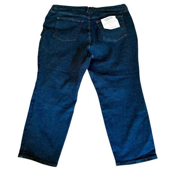 Good American Good Legs Cigarette Jeans Mid Rise Skinny Fit Womens 20 NWT - Picture 2 of 11